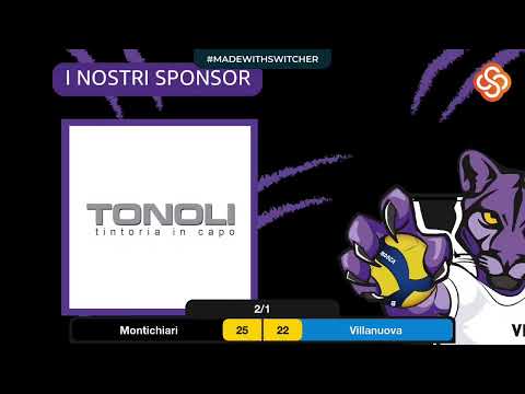 Volley MONTICHIARI VS Pallavolo Villanuova