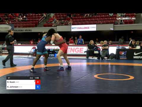 97 Kg Quarterfinal Roy Nash Unattached Vs Khymba Johnson New York Athletic Club