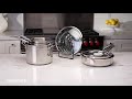 11-Piece Smartnest Stainless Steel Cookware Set (N91-11)