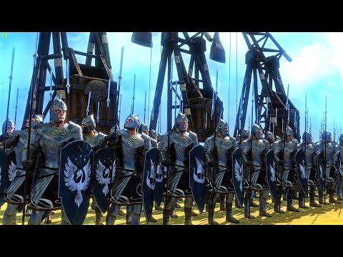 Minas Morgul Orcs Vs Men of Gondor/Dol Amroth | 35,000 Unit Lord of the Rings Cinematic Battle