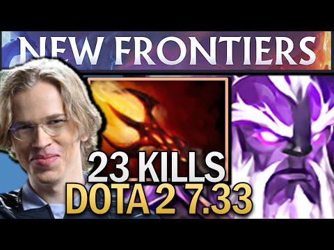 Void Spirit Dota 2 7.33 Topson with 23 Kills and NEW Dagon