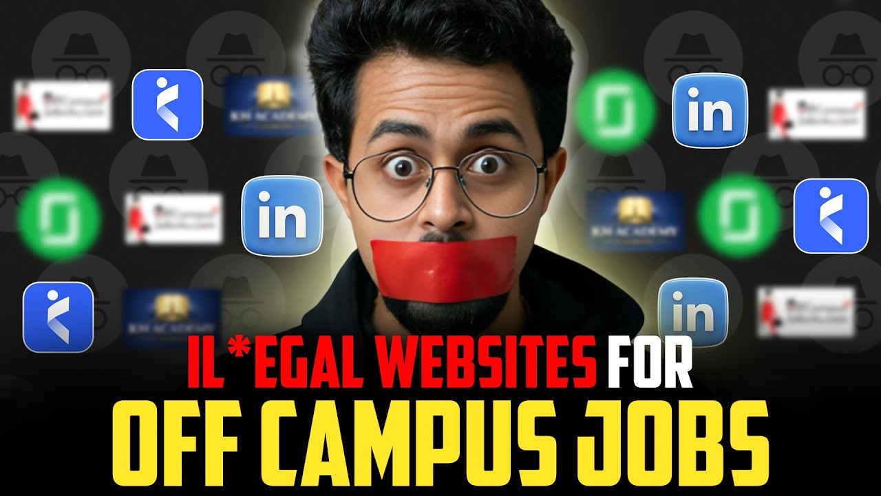 HIDDEN Websites for Off-Campus Jobs! 🤫