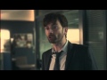 David Tennant in the same scene for British and American versions of Broadchurch