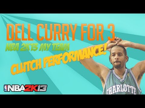 NBA 2K13 My Team, Dell Curry Going OFF!