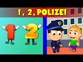 1, 2, Polizei - Kinderlieder zum Mitsingen - Sing Kinderlieder