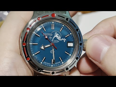 Восток (Vostok) - Amphibia "Scuba Dude" Dive Watch (420059)