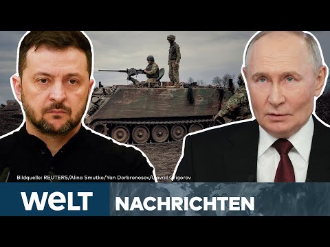 PUTINS KRIEG: Ukraine muss 2024 derbe Verluste einstecken – Hoffnung auf Frieden in 2025? | STREAM