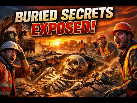 Top 10 Bizarre Discoveries Dug Up During Road Construction That Shocked Everyone.