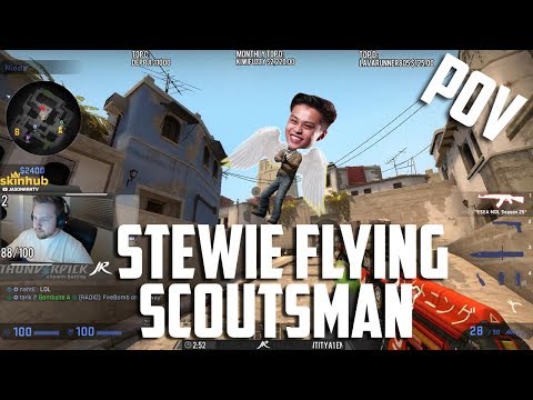 CSGO: Stewie2k flying scoutsman [POV]