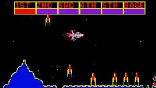 Scramble (1981, Komami) | the 80's retro arcade classic !