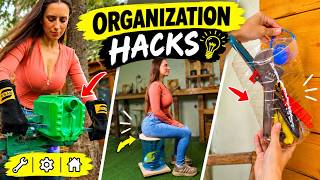 Make Your Workshop Neat and Organized with These Clever Hacks! 🛠️😍