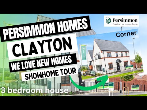 Persimmon Homes  - The Clayton Corner HONEST Showhome tour by Showhomesonline