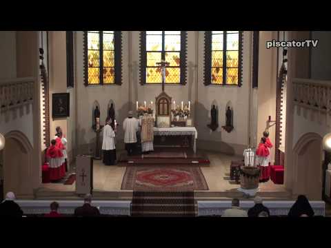 Dominica post Ascensionem 08 - Evangelium - Traditional Latin Mass
