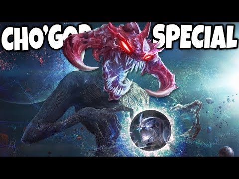 Cho'GOD's special High MR FOOD 🔥 IT WILL NEVER BE FAIR 🔥 LoL Cho'Gath vs Shen Season 10 Gameplay