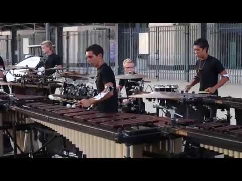 Cavaliers - DCI Finals 2016 - Front Ensemble Warmup