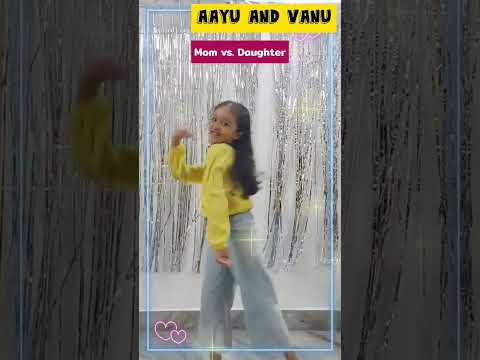 Manike Move ❤ Mom vs Daughter #ManikeMove #aayuandvanu #shorts #trending
