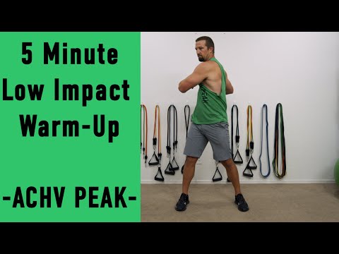 5 Minute Low Impact Warm Up - ACHV PEAK
