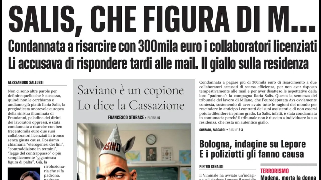 RASSEGNA STAMPA 23 LUGLIO 2026. QUOTIDIANI NAZIONALI ITALIANI  PRIME PAGINE DEI GIORNALI DI OGGI.