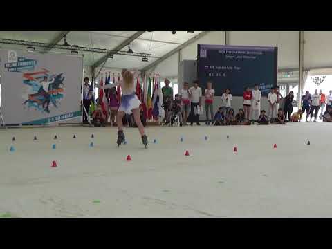 WFSC 2018   ARNHEM   Classic Slalom Junior Women Finals   2 place Bogdanova Sofia