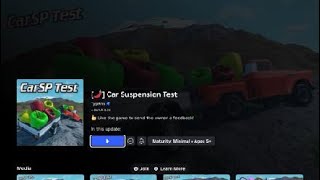 Car racing test