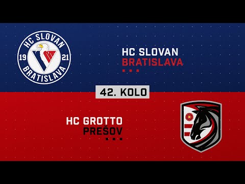 42.kolo HC Slovan Bratislava - HC Grotto Prešov HIGHLIGHTS