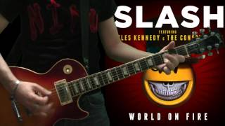Slash &amp; Myles Kennedy - Avalon (full guitar cover)
