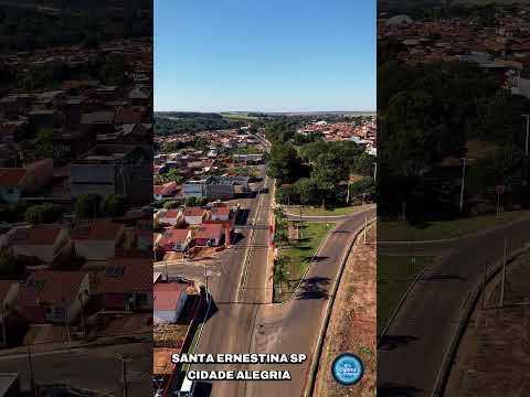 SANTA ERNESTINA SP -   CIDADE ALEGRIA #aviation #drone  #viagem