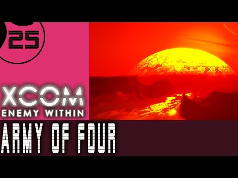 Let's Play XCOM Enemy Within ARMY OF FOUR - Part 25 - Large Scout Before the Dawn