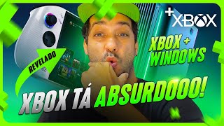 REVELARAM!!! O XBOX MUDOU! XBOX + WINDOWS e STEAM com DASHBOARD UNIVERSAL!
