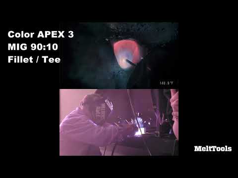 MeltView® APEX3 GMAW steel with overview camera