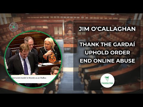 Jim O'Callaghan: Praises Garda Response, Warns on Harassment