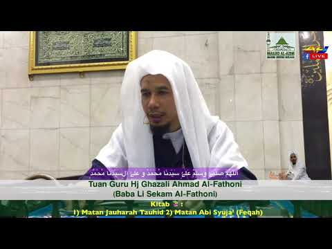 Baba Li Sekam Al-Fathoni l Mujassimah Rupa Allah Spt Manusia l Kain Kena Air Mani Boleh Bawa Solat?