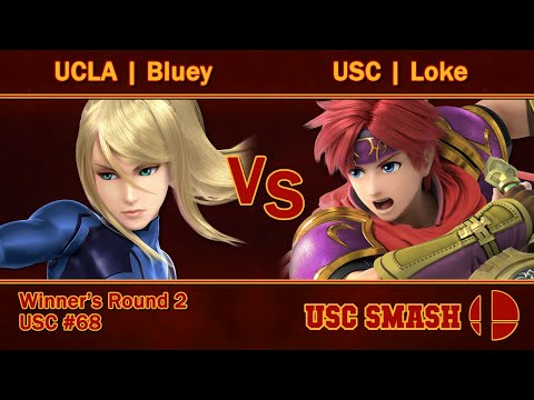 USC Smash Biweekly #68 UCLA | Bluey (Zero Suit Samus) vs. USC | Loke (Roy)