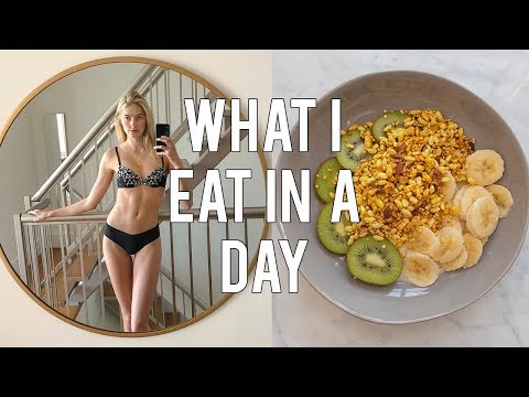 What I Eat In A Day As A Model | Fashion Week Preparation | Sanne Vloet Video