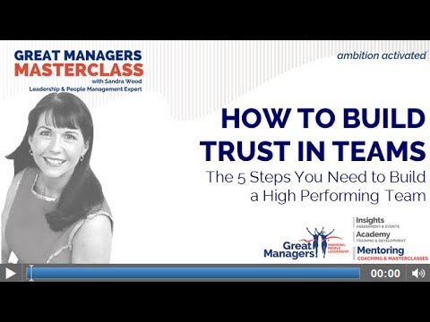 How to Build Trust in Teams