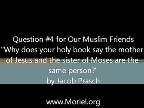 Jacob Prasch Question #4 For Our Muslim Friends August 16 2016 – Andrew R