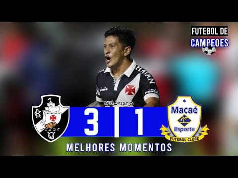 HAT-TRICK DE CANO | Vasco 3 x 1 Macaé | Campeonato Carioca | Melhores Momentos HD 28/06/2020