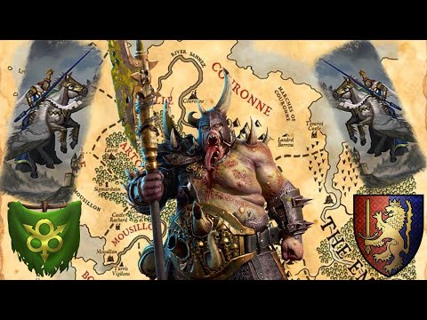 Mass Bretonninan Mobility! Bretonnia vs Nurgle - Total War Warhammer 3