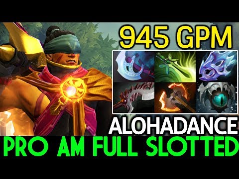ALOHADANCE [Anti Mage] Pro AM Full Slotted 900 GPM Game Over 7.22 Dota 2