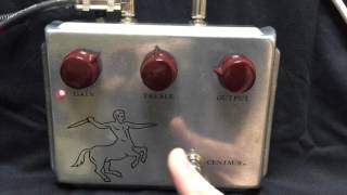 Klon Centaur - Pedal Demo - Carter Vintage Guitars