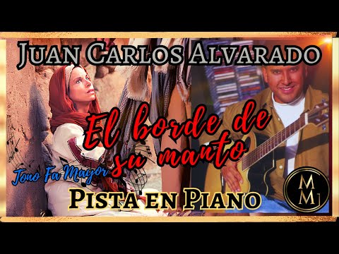 El borde de su manto Pista en Piano-tono de mujer Fa