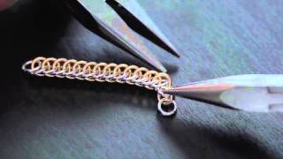 How To Make a Beautiful Chainmail Bracelet and Earrings
