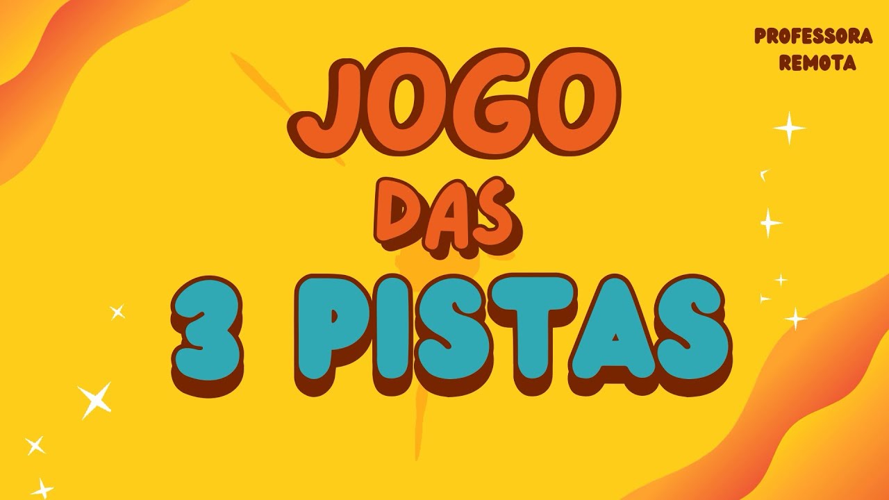JOGO DAS TRÊS PISTAS - EDUCAÇÃO INFANTIL #brincadeiras