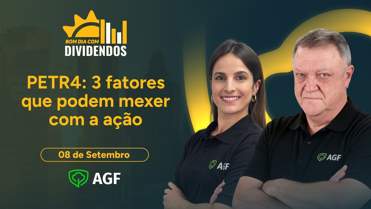 PETR4: 3 fatores que mexem com a ação e os dividendos | Bom Dia com Dividendos