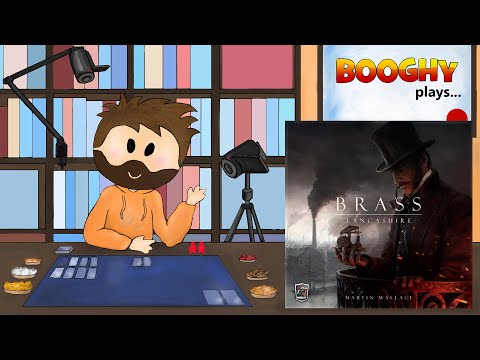 Booghy plays... Brass Lancashire(2p, Rules, Playthrough, Review)