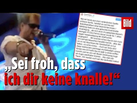 Während der Show: Malle-Jens Büchner und Frau Daniela lassen Hater rauswerfen