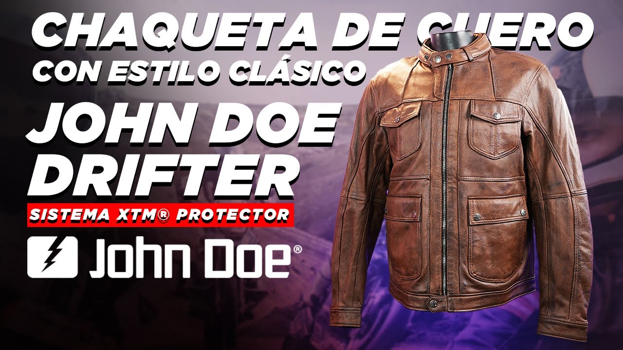 John Doe Chaqueta de Cuero Drifter