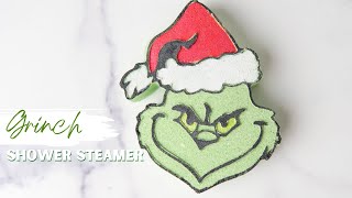 How I Made a Large Grinch Shower Steamer