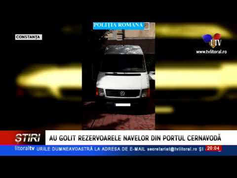Au golit rezervoarele navelor din Portul Cernavodă - Litoral TV