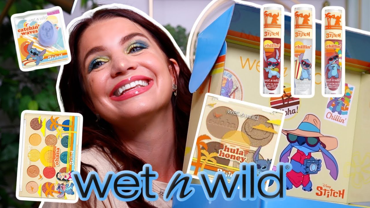 WET N WILD X STITCH COLLECTION REVIEW + SWATCHES